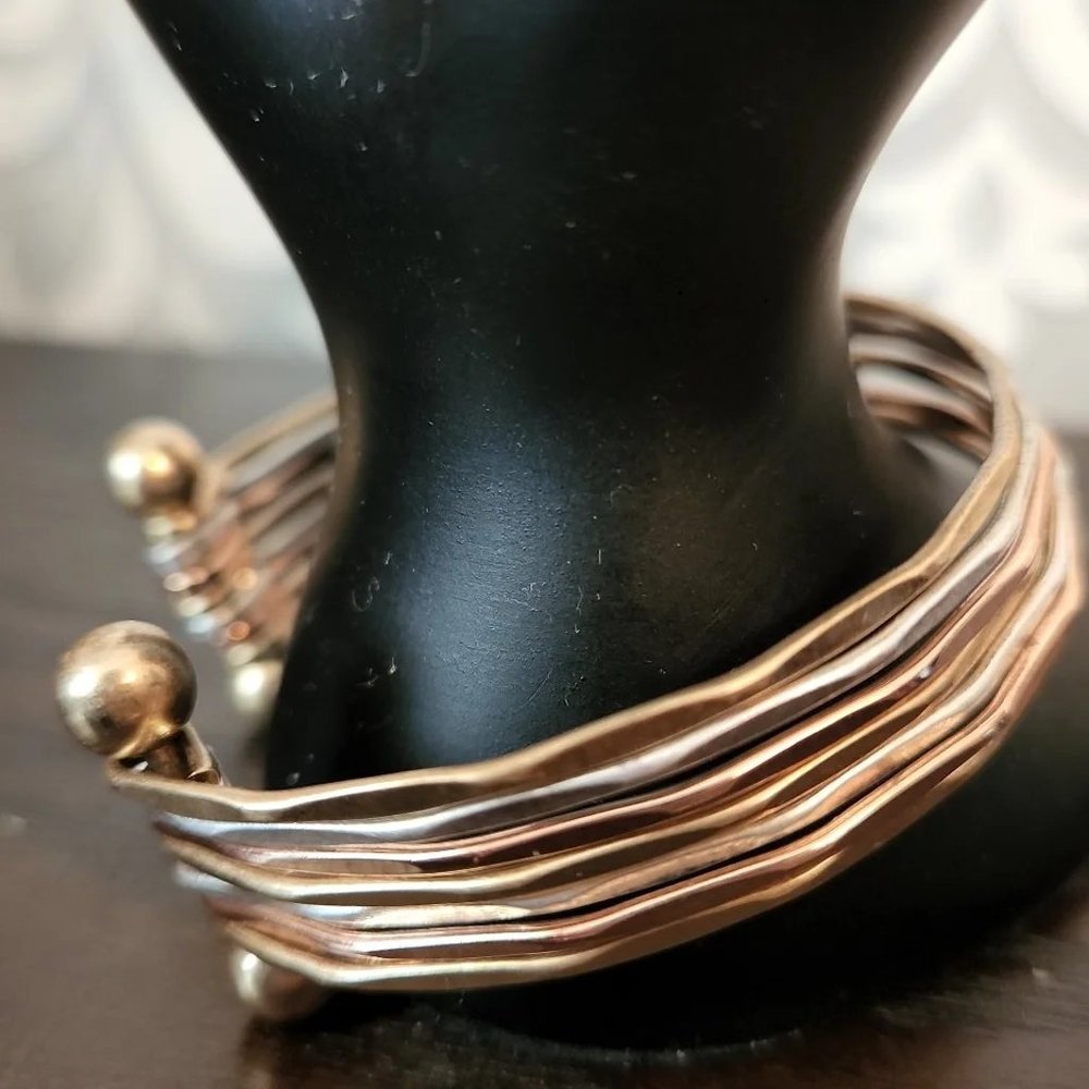 Martin Mini Layered Metal Cuff - Picture 3 of 4